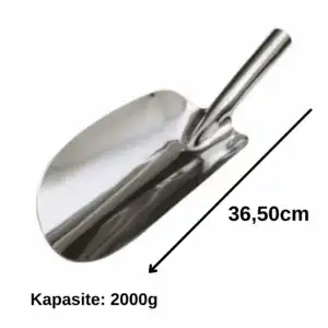 Şaşula küreği Inox No:4