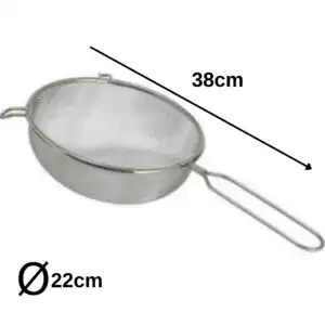 Çelik Süzgeç 22 Cm