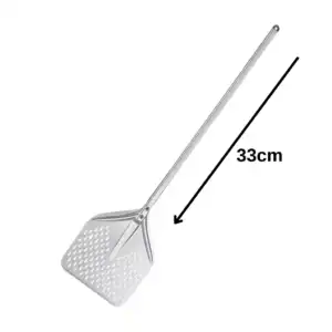 Alüminyum Delikli Pizza Küreği 33Cm