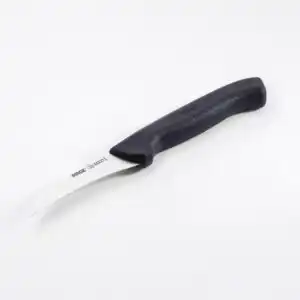 Pirge38044-01 Sebze Bıçağı Ecco Kıvrık7,5 Cm Siyah