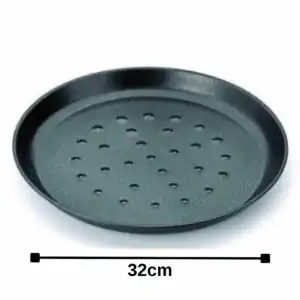 Pizza Tavası Delikli 32 Cm