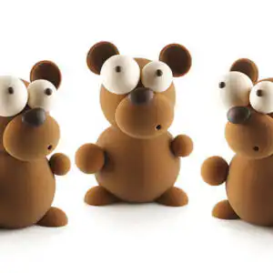 Silikomart Kit Teddy Çikolata Kalıbı