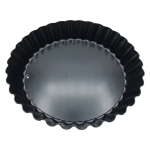 Tart Kalıbı 10,5X13 H2,5 Cm Teflonlu Çıkmalı