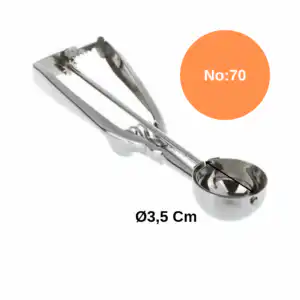 Beysa Dondurma Kaşığı, Kepçesi 3,5 Cm No:70