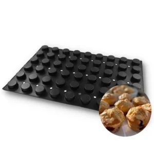 Beysa Yuvarlak Mekik Muffin Kalıbı Silikon K083 40X60