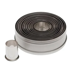 Çikolata Kesici Metal Set Düz