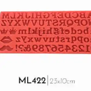 Surenapart Ml422 Alfabe 2 Şeker Hamuru Silikon Kalıp