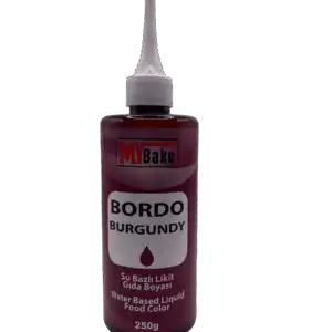 My Bake Su Bazlı Likit Gıda Boyası 250 Ml Bordo