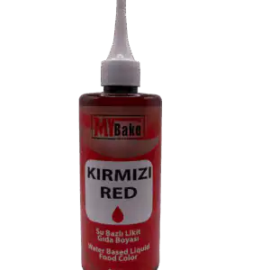 My Bake Su Bazlı Likit Gıda Boyası 250 Ml Kırmızı