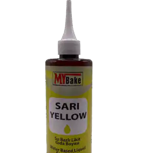 My Bake Su Bazlı Likit Gıda Boyası 250 Ml Sarı