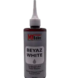 My Bake Su Bazlı Likit Gıda Boyası 250 Ml Beyaz