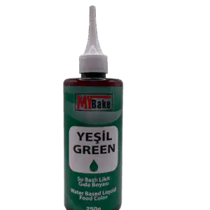 My Bake Su Bazlı Likit Gıda Boyası 250 Ml Yeşil