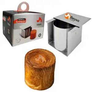 Silindir Kruvasan Kalıbı, Çap 7 h7 Cm