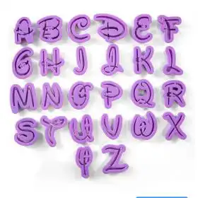 Kopat Alfabe Mor Set