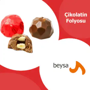 Alüminyum Çikolata Folyosu Düz Altın 1KG