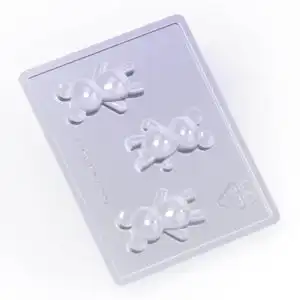 Çikolata Kalıbı Surenapart Pvc Ayıcık 3 Lü