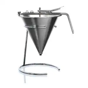 Matfer Çelik Sos Dolum Hunisi ve Standı 2 Litre