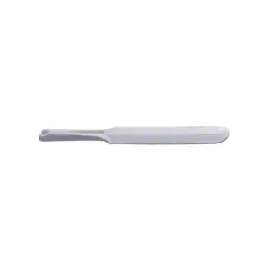 Spatula Beyaz Sert Düz 300Mm