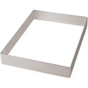 Pasta Çemberi Pandispanya Dikdörtgen 42x18 Cm H7