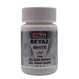 My Bake Jel Gıda Boyası Beyaz 100 Gr
