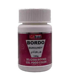 My Bake Jel Gıda Boyası Bordo 100 Gr