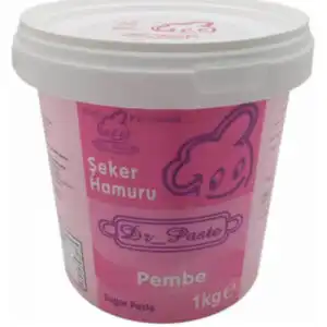 Şeker Hamuru 1 Kg. Pembe