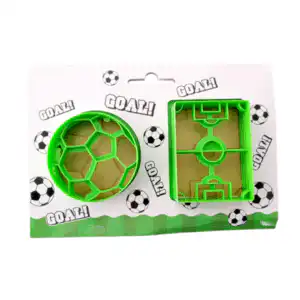 Futbol Sahası & Futbol Topu Plastik Kopat - 2 Parça