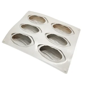 Antep Fıstığı Silikon Kalıp 6 Lı Mini 25 x19,5 Cm