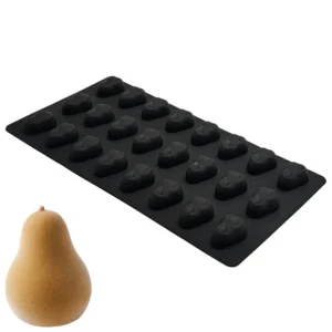 Silikon Mini Meyve Dondurma Kalıbı Armut